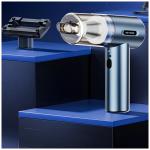 Aspirator wireless MajesticLine, 6 duze, 16000Pa, 6000 mAh, 69dB, USB-C, Cablu incarcare inclus, Albastru 4 - lerato.ro