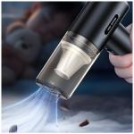 Aspirator wireless MajesticLine, 6 duze, 16000Pa, 6000 mAh, 69dB, USB-C, Cablu incarcare inclus, Albastru 8 - lerato.ro