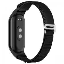 Curea din nylon Beline Alpine compatibila cu Xiaomi Mi Band 10/9/8, Negru