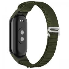 Curea din nylon Beline Alpine compatibila cu Xiaomi Mi Band 10/9/8, Verde