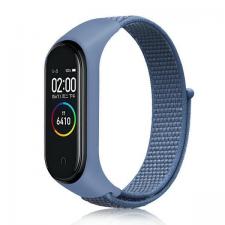 Accesorii Xiaomi Band, Curea din nylon Beline NylonLoop compatibila cu Xiaomi Mi Band 7/6/5/4/3, Albastru, lerato.ro