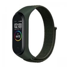 Accesorii Xiaomi Band, Curea din nylon Beline NylonLoop compatibila cu Xiaomi Mi Band 7/6/5/4/3, Verde, lerato.ro