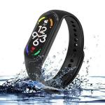 Curea din silicon Beline compatibila cu Xiaomi Mi Band 6/5, Negru 4 - lerato.ro