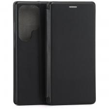 Husa flip cover Beline Magnetic Book compatibila cu Samsung Galaxy S26 Ultra, Negru
