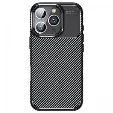 Carcasa Beline Carbon Armor compatibila cu iPhone 16 Pro, Negru
