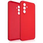 Carcasa Beline Silicone compatibila cu Samsung Galaxy A56 5G, Rosu 3 - lerato.ro