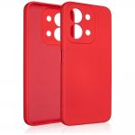 Carcasa Beline Silicone compatibila cu Xiaomi Redmi 15C, Rosu 3 - lerato.ro