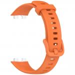 Curea Beline Saiboro compatibila cu Huawei Band 8 / 9 / 10, Portocaliu 3 - lerato.ro