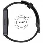 Curea Beline Saiboro compatibila cu Huawei Band 8 / 9 / 10, Negru 4 - lerato.ro