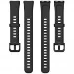 Curea Beline Saiboro compatibila cu Huawei Band 8 / 9 / 10, Negru 5 - lerato.ro