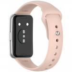 Curea din silicon Beline Reverse compatibila cu Huawei Band 11, Roz 4 - lerato.ro