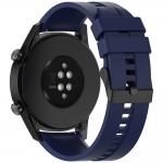 Curea Beline Saiboro compatibila cu Huawei Watch GT 3 / 4 / 5 / 6, Albastru 2 - lerato.ro