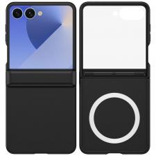 Huse si carcase Samsung , Carcasa Beline Hinge Soft compatibila cu Samsung Galaxy Z Flip 8, Negru, lerato.ro