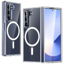 Huse si carcase Samsung , Carcasa Beline MagFlex cu MagSafe compatibila cu Samsung Galaxy Z Fold 8, Transparent, lerato.ro