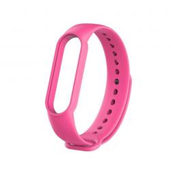 Curea din silicon Beline compatibila cu Xiaomi Mi Band 7/6/5, Roz