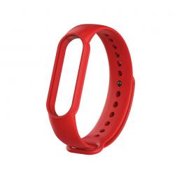 Curea din silicon Beline compatibila cu Xiaomi Mi Band 7/6/5, Rosu