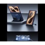 Kit protectie 2 in 1 Benks Magnetic Armor Grid Pro Grand Combo, Carcasa cu fibra Kevlar si Folie sticla securizata GlassWarrior, compatibil cu Samsung Galaxy Z Fold 8, Albastru 11 - lerato.ro