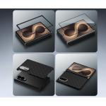 Kit protectie 2 in 1 Benks Magnetic Armor Grid Air Grand Combo, Carcasa cu fibra Kevlar si Folie sticla securizata GlassWarrior, compatibil cu Samsung Galaxy Z Fold 8, Negru 13 - lerato.ro