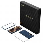 Kit protectie 2 in 1 Benks Magnetic Armor Grid Air Grand Combo, Carcasa cu fibra Kevlar si Folie sticla securizata GlassWarrior, compatibil cu Samsung Galaxy Z Fold 8 Ultra, Albastru 17 - lerato.ro