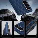 Kit protectie 2 in 1 Benks Magnetic Armor Grid Air Grand Combo, Carcasa cu fibra Kevlar si Folie sticla securizata GlassWarrior, compatibil cu Samsung Galaxy Z Fold 8 Ultra, Albastru 10 - lerato.ro