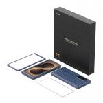 Kit protectie 2 in 1 Benks Magnetic Armor Grid Pro Grand Combo, Carcasa cu fibra Kevlar si Folie sticla securizata GlassWarrior, compatibil cu Samsung Galaxy Z Fold 8 Ultra, Albastru 15 - lerato.ro