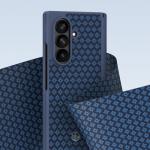 Kit protectie 2 in 1 Benks Magnetic Armor Grid Pro Grand Combo, Carcasa cu fibra Kevlar si Folie sticla securizata GlassWarrior, compatibil cu Samsung Galaxy Z Fold 8 Ultra, Albastru 7 - lerato.ro