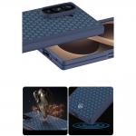 Kit protectie 2 in 1 Benks Magnetic Armor Grid Pro Grand Combo, Carcasa cu fibra Kevlar si Folie sticla securizata GlassWarrior, compatibil cu Samsung Galaxy Z Fold 8 Ultra, Albastru 10 - lerato.ro