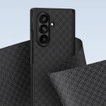 Kit protectie 2 in 1 Benks Magnetic Armor Grid Pro Grand Combo, Carcasa cu fibra Kevlar si Folie sticla securizata GlassWarrior, compatibil cu Samsung Galaxy Z Fold 8 Ultra, Negru 14 - lerato.ro