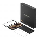 Kit protectie 2 in 1 Benks Magnetic Armor Grid Pro Grand Combo, Carcasa cu fibra Kevlar si Folie sticla securizata GlassWarrior, compatibil cu Samsung Galaxy Z Fold 8 Ultra, Negru 15 - lerato.ro