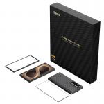 Kit protectie 2 in 1 Benks Magnetic Armor Grid Air Grand Combo, Carcasa cu fibra Kevlar si Folie sticla securizata GlassWarrior, compatibil cu Samsung Galaxy Z Fold 8 Ultra, Negru 16 - lerato.ro
