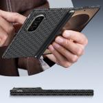 Kit protectie 2 in 1 Benks Magnetic Armor Grid Air Grand Combo, Carcasa cu fibra Kevlar si Folie sticla securizata GlassWarrior, compatibil cu Samsung Galaxy Z Fold 8 Ultra, Negru 11 - lerato.ro