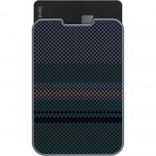 Fashion, Portofel magnetic Benks ArmorGo Kevlar 600D, Compatibil MagSafe, Functie de stand, Aurora Light, lerato.ro