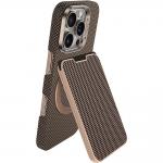 Portofel magnetic Benks ArmorGo Kevlar 600D, Compatibil MagSafe, Functie de stand, Gold 4 - lerato.ro