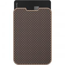 Fashion, Portofel magnetic Benks ArmorGo Kevlar 600D, Compatibil MagSafe, Functie de stand, Gold, lerato.ro