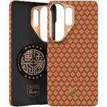 Carcasa Benks Armor Air Armor Grid Kevlar Metal Frame 600D cu MagSafe compatibila cu Samsung Galaxy S26, Portocaliu 3 - lerato.ro