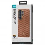 Carcasa Benks Armor Air Armor Grid Kevlar Metal Frame 600D cu MagSafe compatibila cu Samsung Galaxy S26, Portocaliu 14 - lerato.ro