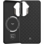Carcasa Benks Armor Pro Armor Grid Kevlar Metal Frame 600D cu MagSafe compatibila cu Samsung Galaxy S26, Negru 3 - lerato.ro