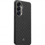 Carcasa Benks Armor Pro Armor Grid Kevlar Metal Frame 600D cu MagSafe compatibila cu Samsung Galaxy S26, Negru 5 - lerato.ro