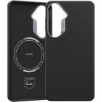 Carcasa Benks Armor Pro Kevlar Metal Frame 600D cu MagSafe compatibila cu Samsung Galaxy S26, Negru 3 - lerato.ro