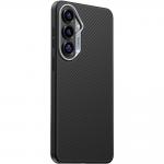 Carcasa Benks Armor Pro Kevlar Metal Frame 600D cu MagSafe compatibila cu Samsung Galaxy S26, Negru 5 - lerato.ro