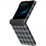 Carcasa Benks Armor Vichy Spin cu MagSafe compatibila cu Samsung Galaxy Z Flip 7, Negru 4 - lerato.ro