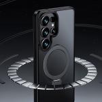 Carcasa Benks Mist cu MagSafe si Stand compatibila cu Samsung Galaxy S26 Ultra, Negru 12 - lerato.ro