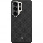 Carcasa Benks Armor Pro Armor Grid Kevlar Metal Frame 600D cu MagSafe compatibila cu Samsung Galaxy S26 Ultra, Negru 2 - lerato.ro