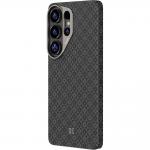 Carcasa Benks Magnetic Armor Air Armor Grid Kevlar Metal Frame 600D cu MagSafe compatibila cu Samsung Galaxy S26 Ultra, Negru 5 - lerato.ro