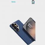 Carcasa Benks Magnetic Armor Air Armor Grid Kevlar Metal Frame 600D cu MagSafe compatibila cu Samsung Galaxy S26 Ultra, Albastru 11 - lerato.ro
