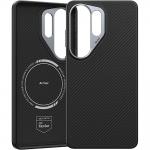 Carcasa Benks Armor Pro Kevlar Metal Frame 600D cu MagSafe compatibila cu Samsung Galaxy S26 Ultra, Negru 3 - lerato.ro
