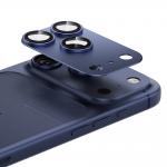 Protectie camera foto Benks Glass Warrior Metal Integrated Lens Protector compatibila cu iPhone 17 Pro Max, Albastru 4 - lerato.ro