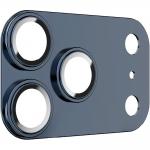 Protectie camera foto Benks Glass Warrior Metal Integrated Lens Protector compatibila cu iPhone 17 Pro Max, Albastru 3 - lerato.ro