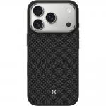 Carcasa Benks Armor Pro Armor Grid Kevlar Metal Frame 600D cu MagSafe compatibila cu iPhone 17 Pro Max, Negru 2 - lerato.ro