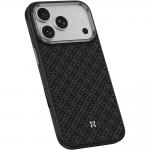 Carcasa Benks Armor Pro Armor Grid Kevlar Metal Frame 600D cu MagSafe compatibila cu iPhone 17 Pro Max, Negru 3 - lerato.ro
